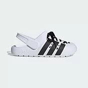 Adidas Adilette Clog 2.0 [JR4027] 男女 運動拖鞋 拖鞋 洞洞鞋 白 黑