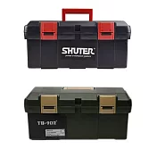 【SHUTER 樹德】工具箱 紅黑 / 軍綠 /組 TB-902 紅/黑