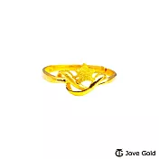 JoveGold漾金飾 星願成真黃金戒指