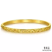 【點睛品】純粹之美 黃金手鐲_計價黃金(08)