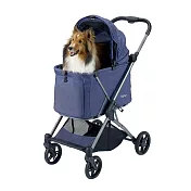 【IBIYAYA依比呀呀】FS2501 Maxi 瞬收中型寵物推車-寶石藍