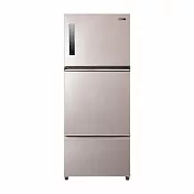 SAMPO聲寶580公升變頻三門冰箱 SR-C58DV(Y7)炫麥金