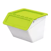 【SHUTER 樹德】大嘴鳥家用整理箱 15L 3色可選 2個入 /組 MHB-3332 綠/白