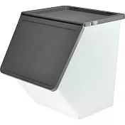 【SHUTER 樹德】第二代大嘴鳥家用整理箱 38L 4色可選 2個入 /組 MHB-38 黑灰/白