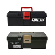 【SHUTER 樹德】工具箱 紅黑 / 軍綠 /組 TB-901 紅/黑