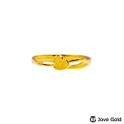 JoveGold漾金飾 心的跳動黃金戒指