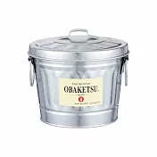 日本渡邊金屬｜OBAKETSU 手工製多功能迷你桶 1L 2入組 銀色 2入組