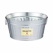 日本渡邊金屬｜OBAKETSU 手工製多功能迷你桶 7.5L 2入組 銀色 2入組