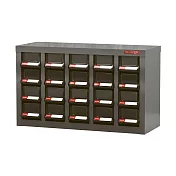 【SHUTER 樹德】五排 20格零件櫃 /組 A8V-520