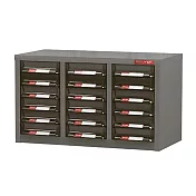 【SHUTER 樹德】三排 18格 零件櫃 /組 A6V-318P