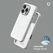 犀牛盾 iPhone 16 Pro(6.3吋) SolidX(MagSafe兼容)強化吸震緩衝防摔手機殼- 經典白