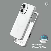 犀牛盾 iPhone 16 Plus(6.7吋) SolidX(MagSafe兼容)強化吸震緩衝防摔手機殼- 經典白