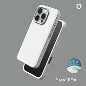 犀牛盾 iPhone 16 Pro(6.3吋) SolidX 強化吸震緩衝防摔手機殼- 經典白