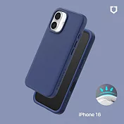 犀牛盾 iPhone 16(6.1吋) SolidX 強化吸震緩衝防摔手機殼- 濃海藍