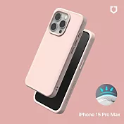 犀牛盾 iPhone 15 Pro Max(6.7吋)SolidX 強化吸震緩衝防摔手機殼- 櫻花粉