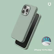 犀牛盾 iPhone 15 Pro Max(6.7吋)SolidX 強化吸震緩衝防摔手機殼- 鼠尾草綠
