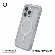 犀牛盾 iPhone 15 Pro Max (6.7吋) AirX極致氣墊緩衝磁吸手機殼(MagSafe兼容)- 流變灰