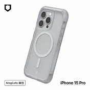 犀牛盾 iPhone 15 Pro (6.1吋) AirX極致氣墊緩衝磁吸手機殼(MagSafe兼容)- 流變灰