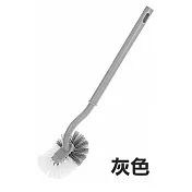 【E.dot】軟硬毛S型無死角馬桶刷 灰色