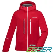 【ATUNAS 歐都納】男款EDGER GORE-TEX防水透氣 TR2/3L單件式外套A1GTFF01M- M 紅