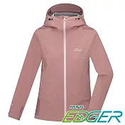 【ATUNAS 歐都納】女款EDGER GORE-TEX防水透氣 TR2/3L單件式外套A1GTFF02W- S 霧粉