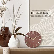Thomas Kent|MULBERRY 06吋 英倫風現代時鐘 靜音桌鐘 -多色可選 (時鐘 桌鐘 室內桌鐘 ) 栗紅