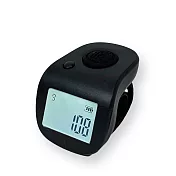 【新韻傳音】小緣心計數器(指環計數器 念佛計數器 戒指計數器 迷你計數器 /T007) 黑色