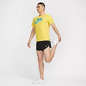 NIKE AS M NK RUN ENERGY MILER SS TO 男短袖上衣-HJ3565718 2XL 黃色