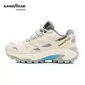 【Goodyear 固特異】薩帕 女款寬楦透濕防水戶外鞋 / GAWO52408 JP23 米白