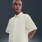 NIKE AS M NK CLUB SS BTN SHIRT WSH 男短休閒襯衫-HJ2030133 L 白色