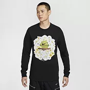 NIKE AS M NK TEE LS M90 OC 2 SP25 男長袖上衣-HJ3349010 2XL 黑色