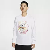 NIKE AS M NK TEE LS M90 OC 2 SP25 男長袖上衣-HJ3349100 2XL 白色