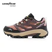 【Goodyear 固特異】薩帕 女款寬楦透濕防水戶外鞋 / GAWO52402 JP23 酒紅