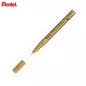 PENTEL 極細字油漆筆 金
