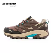 【Goodyear 固特異】薩帕 寬楦透濕防水戶外鞋 / GAMO53423 JP25.5 咖啡