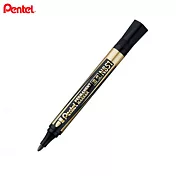 PENTEL 油性筆 圓頭 黑