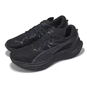 Puma 慢跑鞋 Deviate Nitro 3 寬楦 男鞋 黑 氮氣中底 碳板 輕量 回彈 運動鞋 37844906 25cm BLACK/BLACK