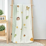 義大利La Belle X Mandie Kuo《核果森森》眠綿冰兒童玻尿酸抗菌涼感涼被(100x120CM)