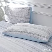 義大利La Belle《藍莓千層》眠綿冰涼感信封枕套--2入