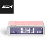 LEXON x PANTONE FLIP CLASSIC 經典玩轉鬧鐘 - 石英粉