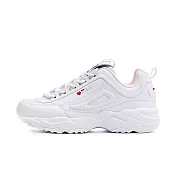 Fila Distracer Heart [5-C623Y-128] 女 運動休閒鞋 老爹鞋 厚底 情人節 白 粉紅
