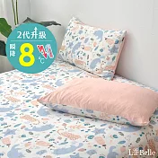 義大利La Belle《早安貓咪》超COOL超涼感信封枕套--2入