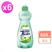 日本美淨易洗碗精600ml x6瓶 檸檬