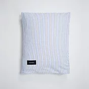 Magniberg Wall Street 牛津紡純棉枕套 (白藍條紋、50 x 75 公分)