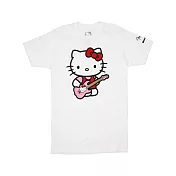 Fender x Hello Kitty White Sleeve Hit Logo Tee 聯名款T恤 |  S 白