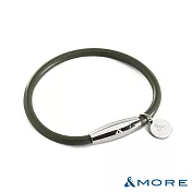 &MORE愛迪莫 Mega Power 經典鈦鍺手環  S  綠色