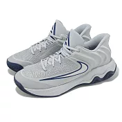 Nike 籃球鞋 Giannis Immortality 4 EP 男鞋 灰 藍 字母哥 包覆 FQ3681-008 27.5cm GREY/NAVY