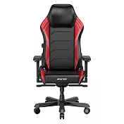 DXRACER MASTER大師 電競賽車椅 (黑紅色/皮面)