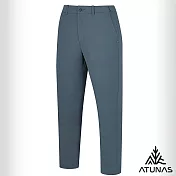 【ATUNAS 歐都納】男款都會彈性長褲/防曬涼感/大尺碼A1PA2524M- M 墨灰