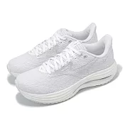 Mizuno 慢跑鞋 Wave Rider 29 男鞋 灰 白 波浪片 運動鞋 美津濃 J1GC2503-04 26.5cm GREY/WHITE